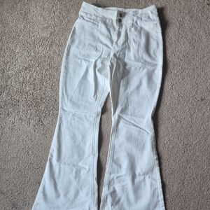 White Flared Jeans